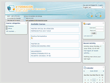 Tablet Screenshot of eformacion.atencionfarmaceutica-ugr.es